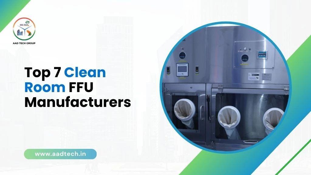 Clean room air filtration with FFU systems
