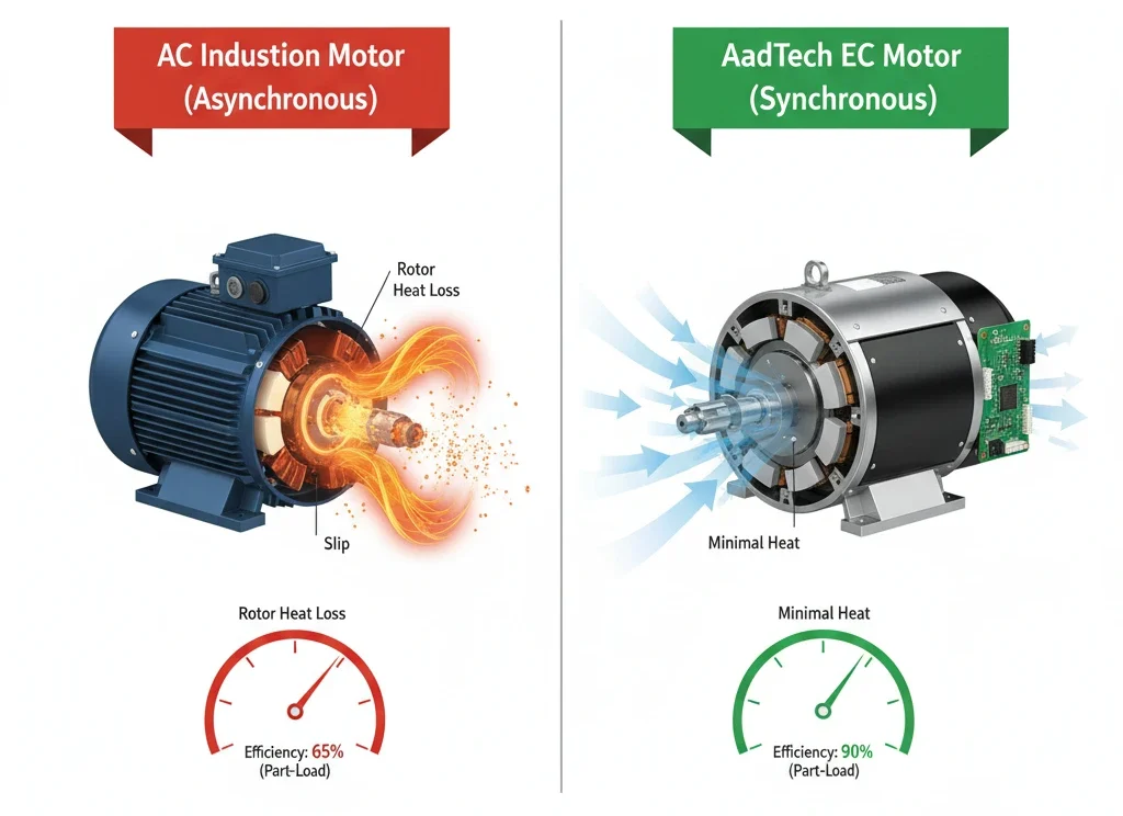 EC fans restore AHU efficiency over system lifespan