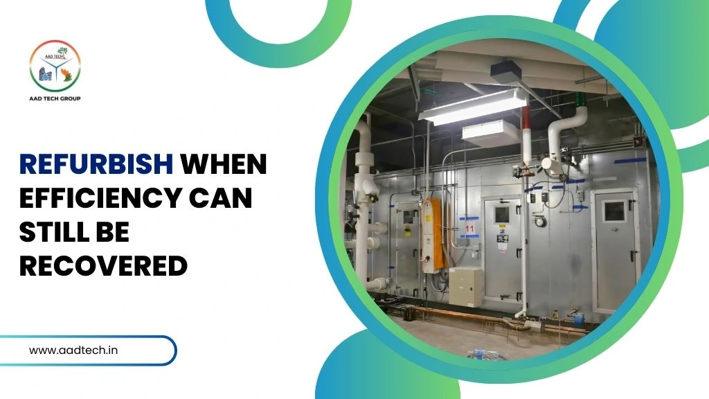 AHU refurbishment improving air handler efficiency